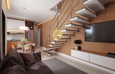 Edifício laguna - cobertura duplex com piscina: o lar moderno e sofisticado!