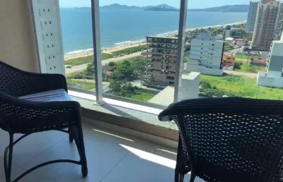 Apartamento com vista mar para locação anual - 100 metros da praia - balneário piçarras/itacolomi