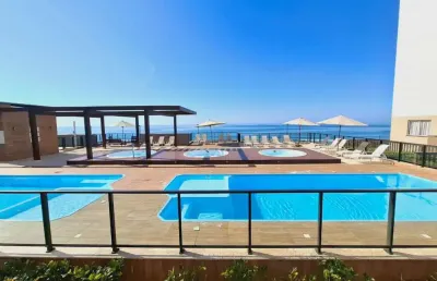 Apartamento para locação 140 metro do mar - home club - barra velha/itajubá