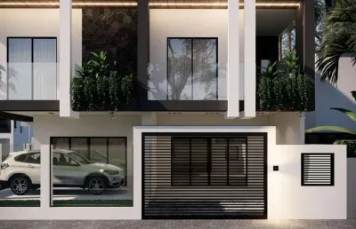 Sobrado á venda 3 dormitórios sendo 1 suíte - 120m² - 600m da praia balneário piçarras/itacolomi