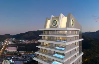 Apartamento com 4 quartos à venda na avenida atlântica, 4312, centro, balneário camboriú, 301 m2 por r$ 18.644.000