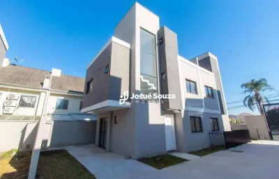 Sobrado com 3 dormitórios à venda, 105 m² por r$ 639.000,00 - uberaba - curitiba/pr