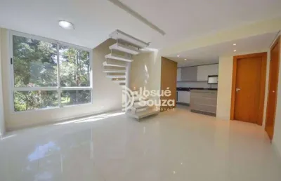 Cobertura triplex à venda, 123 m² por r$ 990.000 - ahú - curitiba/pr