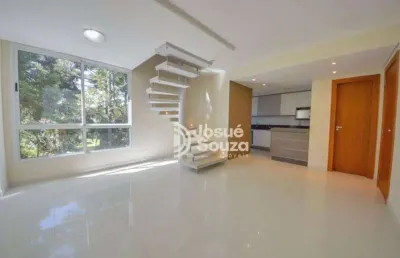 Cobertura triplex à venda, 181 m² por r$ 990.000 - ahú - curitiba/pr