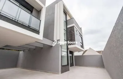 Sobrado com 3 dormitórios à venda, 127 m² por r$ 1.200.000,00 - vista alegre - curitiba/pr