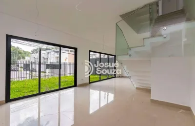 Sobrado com 3 dormitórios à venda, 132 m² por r$ 890.000,00 - xaxim - curitiba/pr