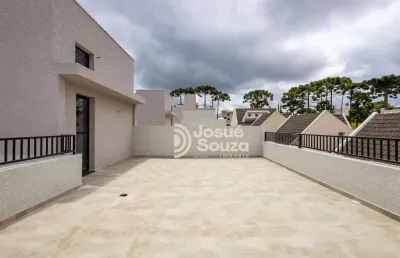 Sobrado  novo com 3 dormitórios à venda, 122 m² por r$ 687.477 -  abranches- curitiba/pr