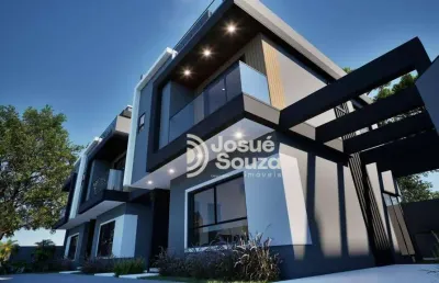 Sobrado com 4 dormitórios à venda, 158 m² por r$ 1.090.000,00 - água verde - curitiba/pr