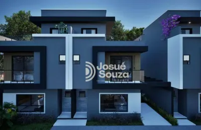 Sobrado com 4 dormitórios à venda, 157 m² por r$ 1.090.000,00 - água verde - curitiba/pr