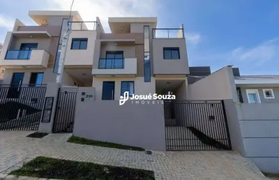 Sobrado com 3 dormitórios à venda, 127 m² por r$ 1.060.000,00 - mercês - curitiba/pr