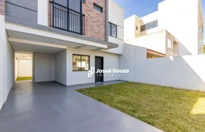 Sobrado com 3 dormitórios à venda, 95 m² por r$ 690.000,00 - parque da fonte - são josé dos pinhais/pr