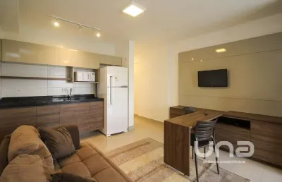 Studio mobiliado para alugar no centro com 1 quarto - residencial hub home