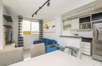 Apartamento mobiliado no boa vista com 2 quartos - residencial spazio crysalis