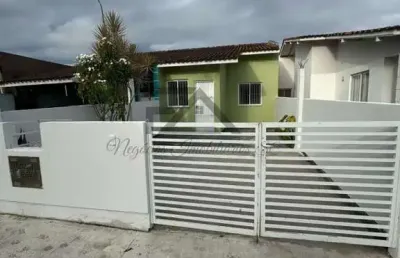 Casa a venda 02 dormitórios no bairro forquilhas, na cidade de são josé sc