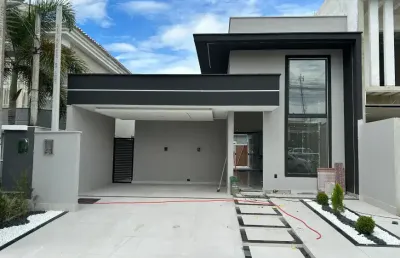 Casa linear com 3 quartos em condomínio; casa linear com piscina no rio da prata