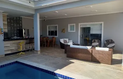 Casa com 3 quartos e pisicina no condomínio gran park; casa com 3 quartos próxima ao park shopping
