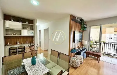 Apartamento à venda com 3 quartos, suíte e 80m² na gleba palhano, londrina/pr