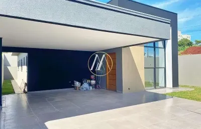 Casa à venda com 3 dormitórios, suíte e 110m² no jardim moriá, rolândia/pr