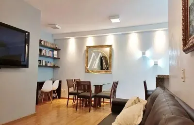 Apartamento à venda com 3 quartos, suíte e 69m² na gleba palhano, londrina/pr