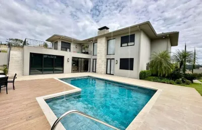 Casa em condomínio fechado com 4 quartos à venda no condomínio terras de santa cruz, bragança paulista , 500 m2 por r$ 4.400.000
