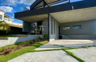 Casa em condomínio fechado com 3 quartos para alugar no condomínio terras de santa cruz, bragança paulista , 266 m2 por r$ 8.000