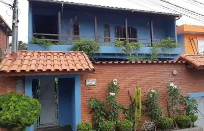 Casa com 3 quartos à venda na rua daomé, parque monte alegre, taboão da serra, 368 m2 por r$ 1.450.000