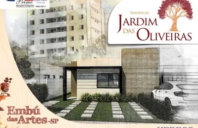 Casa em condomínio fechado com 2 quartos à venda na rua dezoito de julho, jardim branca flor, embu das artes, 42 m2 por r$ 350.000