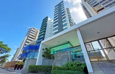Apartamento com 4 dormitórios à venda, 214 m² por r$ 2.180.000,00 - boa viagem - recife/pe