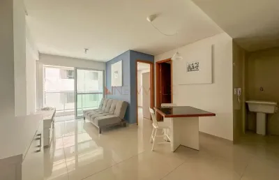 Apartamento para alugar no edf. rio beira mar residence com 45m² em boa viagem