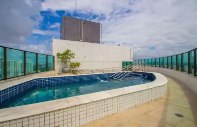 Apartamento com 2 quartos na beira mar 57m² à venda  em boa viagem recife-pe