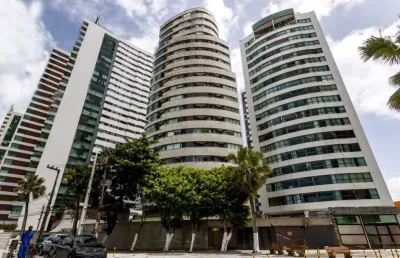 Apartamento para vender com 02 suítes na avenida boa viagem