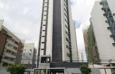 Apartamento para locação em boa viagem com 3 quartos e varanda