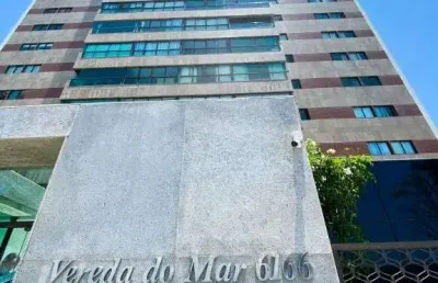 Amplo apartamento 4 quartos 2 suítes 192m² para alugar em boa viagem
