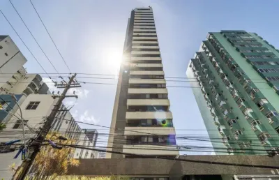 Apartamento para locação em boa viagem com 5 quartos e varanda com vista para o mar