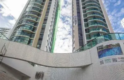 Apartamento para locação em boa viagem com 3 quartos e varanda