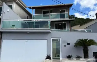Casa para venda em maricá, centro, 2 dormitórios, 2 suítes, 4 banheiros, 1 vaga