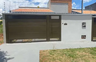 Casa para venda em campo grande, vila santa luzia, 2 dormitórios, 1 suíte, 2 banheiros, 2 vagas