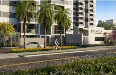 Apartamento para venda em campo grande, tiradentes, 2 dormitórios, 1 suíte, 2 banheiros, 1 vaga