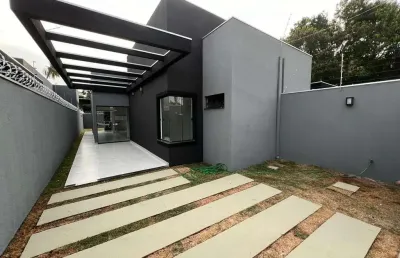 Casa para venda em campo grande, vila santa luzia, 3 dormitórios, 1 suíte, 2 banheiros, 2 vagas