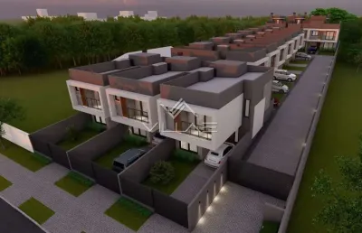 Casa em condomínio fechado com 3 quartos à venda na Rua Domingos Strapasson, 407, Santa Felicidade, Curitiba