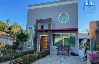 Casa com 3 dormitórios à venda, 188 m² por r$ 1.170.000,00 - residencial portal do bosque - louveira/sp
