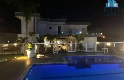 Casa com 5 dormitórios à venda, 500 m² por r$ 2.800.000,00 - morro alto - itupeva/sp