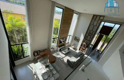 Casa com 4 dormitórios à venda, 406 m² por r$ 3.890.000,00 - condomínio campo de toscana - vinhedo/sp