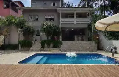 Casa com 3 dormitórios para alugar, 400 m² por r$ 14.200,00/mês - condomínio vista alegre - café - vinhedo/sp