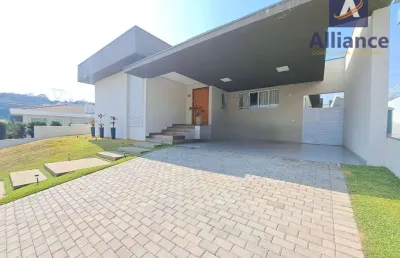 Casa com 3 dormitórios à venda, 230 m² por r$ 1.850.000,00 - condomínio santa isabel - louveira/sp