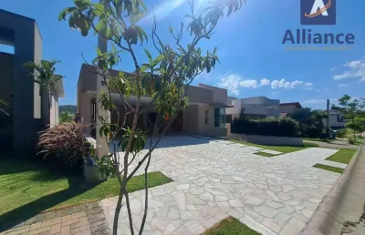Casa com 3 dormitórios à venda, 266 m² por r$ 2.100.000,00 - condomínio santa isabel - louveira/sp