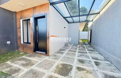 Casa em condomínio fechado com 3 quartos à venda na Rua Antônio Zaramella, Colônia Rio Grande, São José dos Pinhais