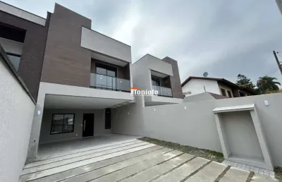 Sobrado à venda, 4 vagas, bom jesus - são josé dos pinhais/pr