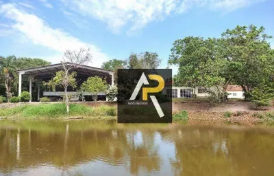 Área rural com casa, galpão e lago a venda no cocuera -mogi das cruzes/sp