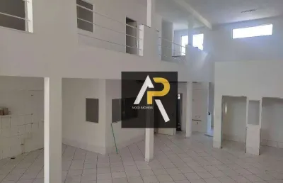 Salão comercial 267 m² com mezanino na vila vitória - mogi das cruzes/sp